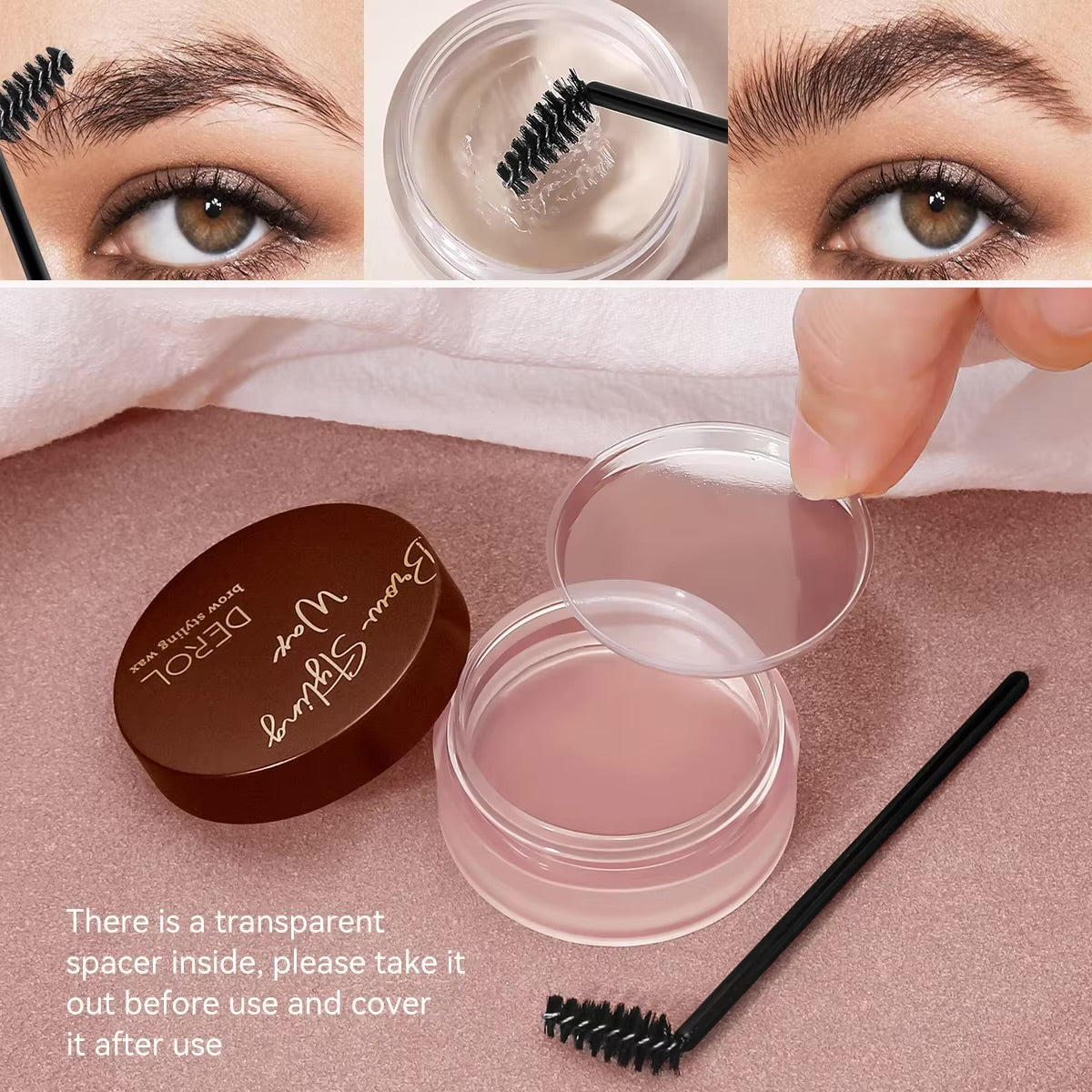 DEROL Brow Styling Wax