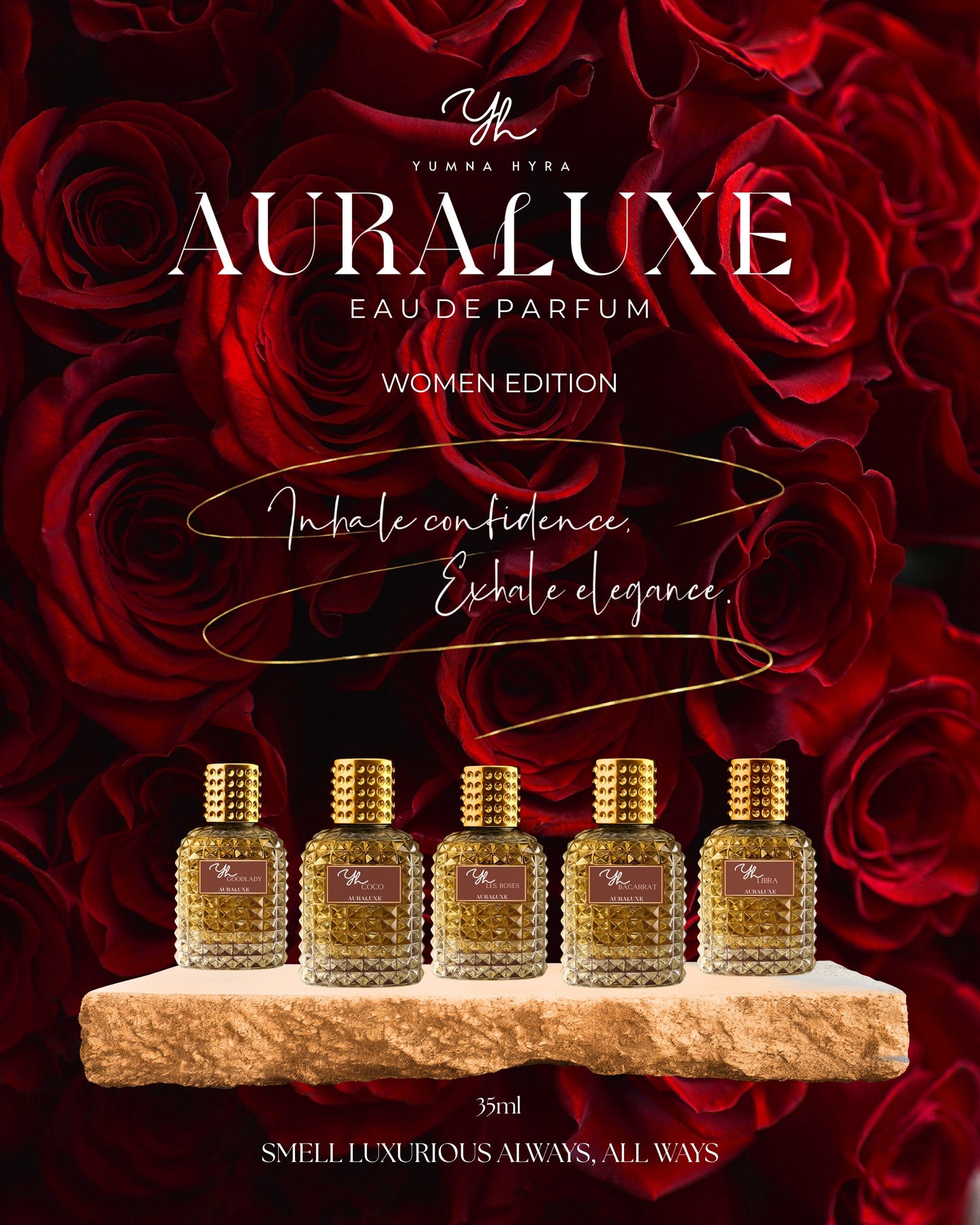 AURALUXE UNISEX EDP - YH BACARRAT