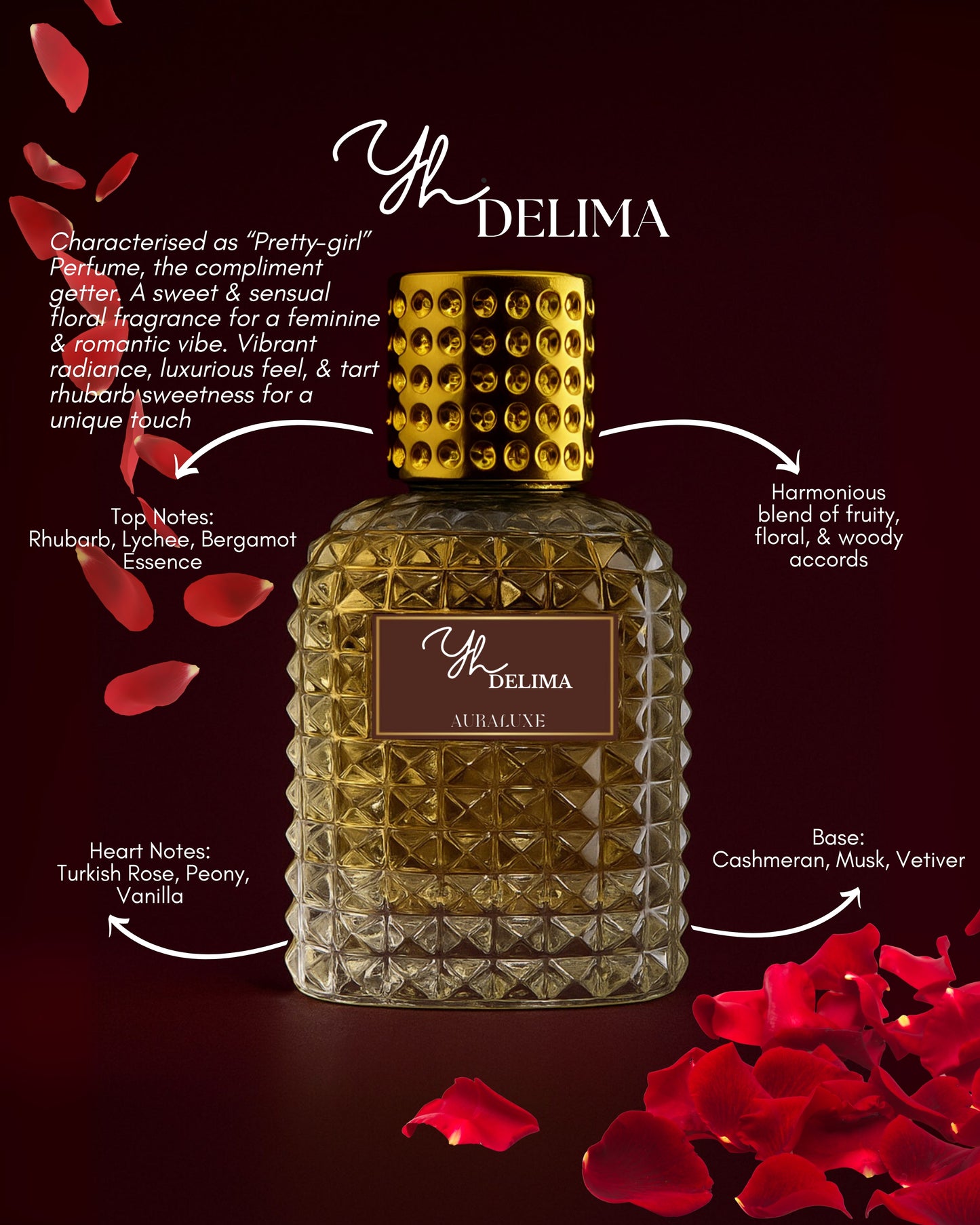 AURALUXE WOMEN EDP - YH DELIMA