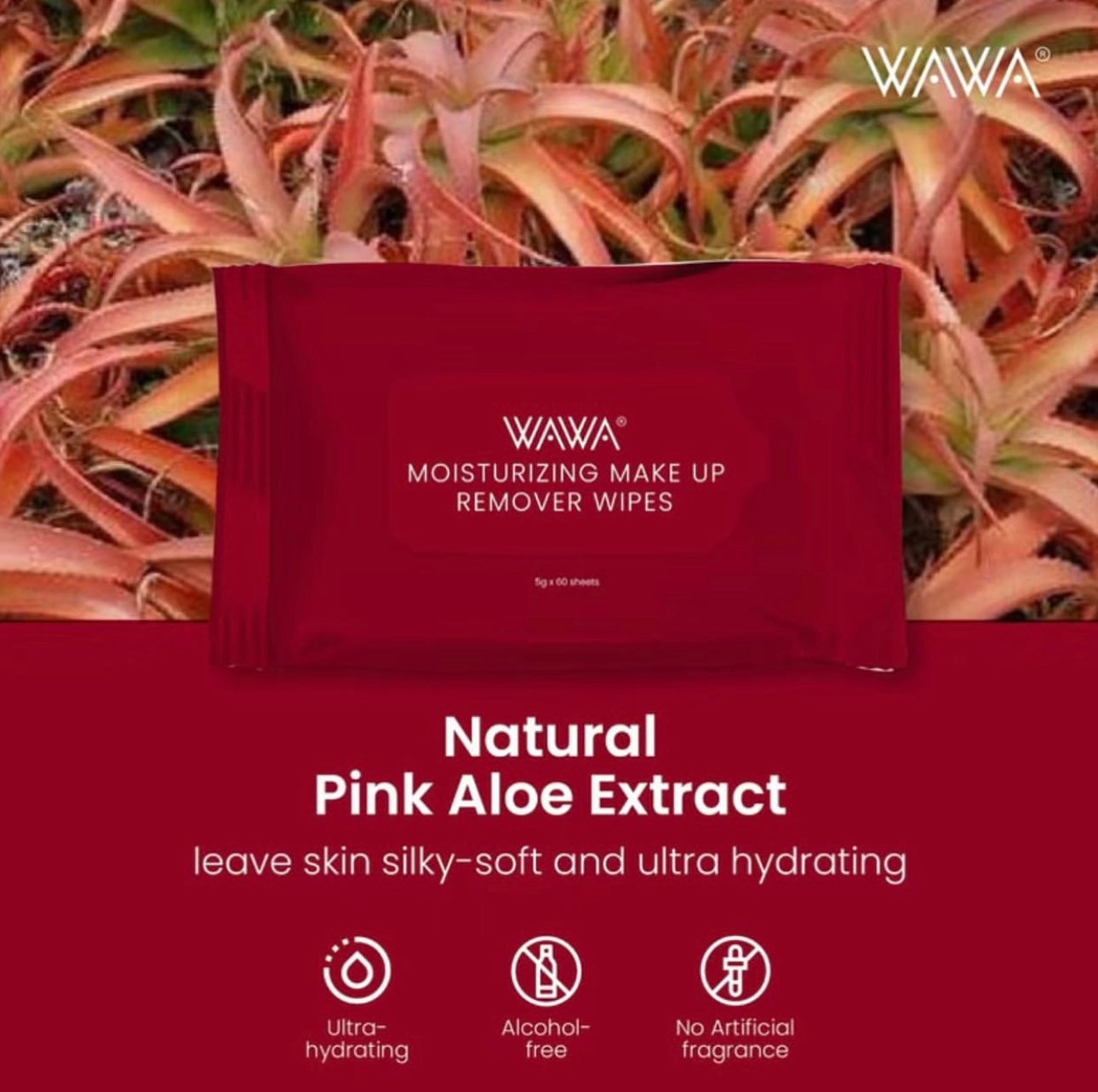 WAWA Make Up Remover Facial Wipes