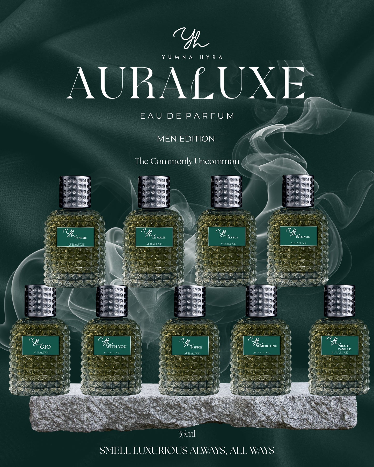 AURALUXE UNISEX EDP - YH NICOTI VANILLE