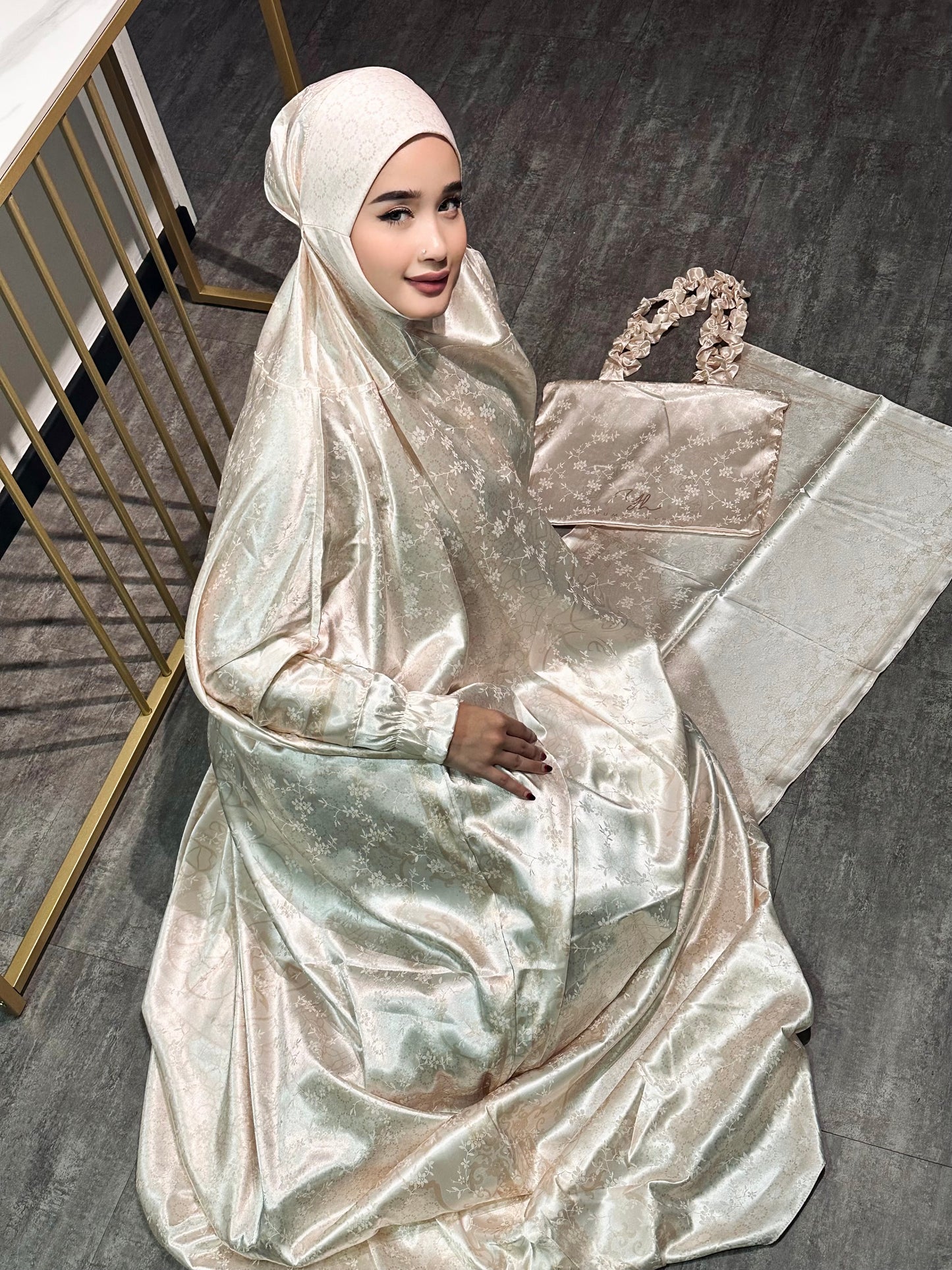 SAFA Telekung Set - Cream