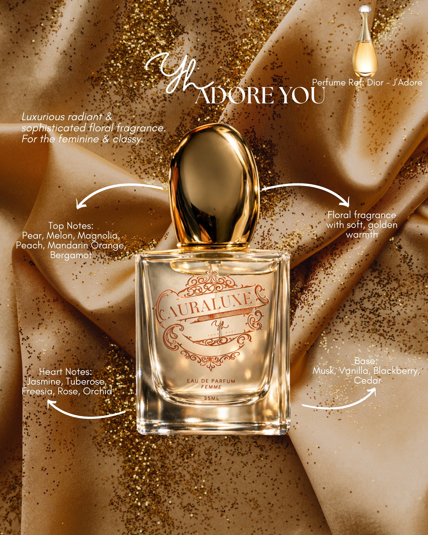 AURALUXE FEMME EDP - ADORE YOU