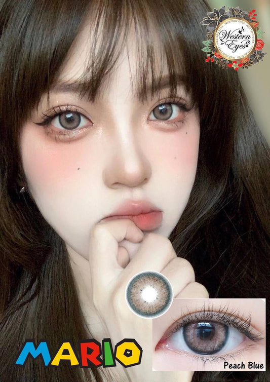 Mario Blue Western Eyes