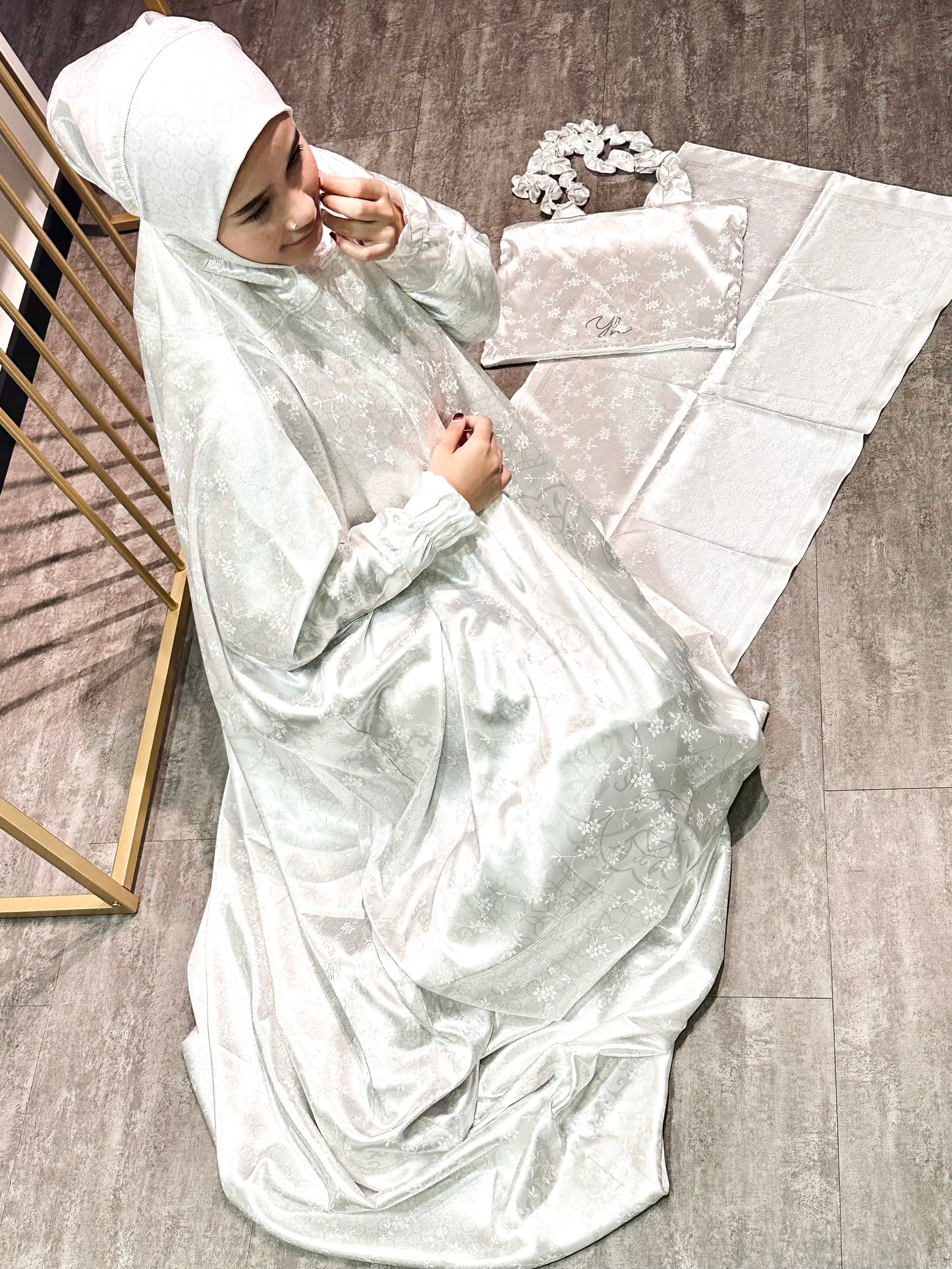 SAFA Telekung Set - Porcelain