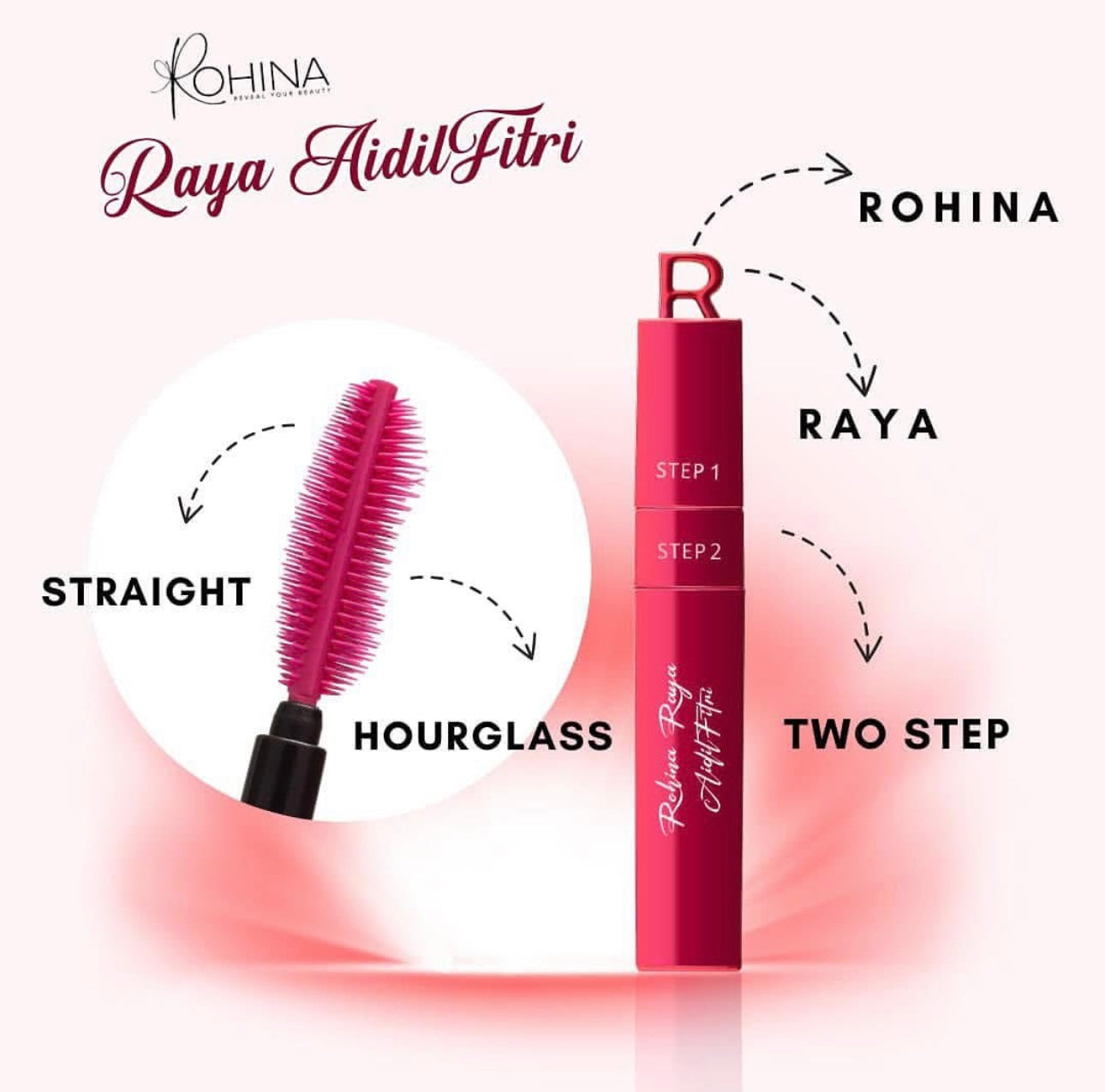 Rohina Raya Aidilfitri 2 Step Mascara